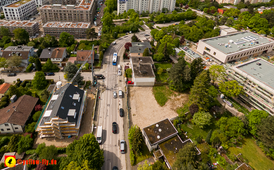 17.05.2023 - Baustelle in der Niederalmstraße 16 in Neuperlach